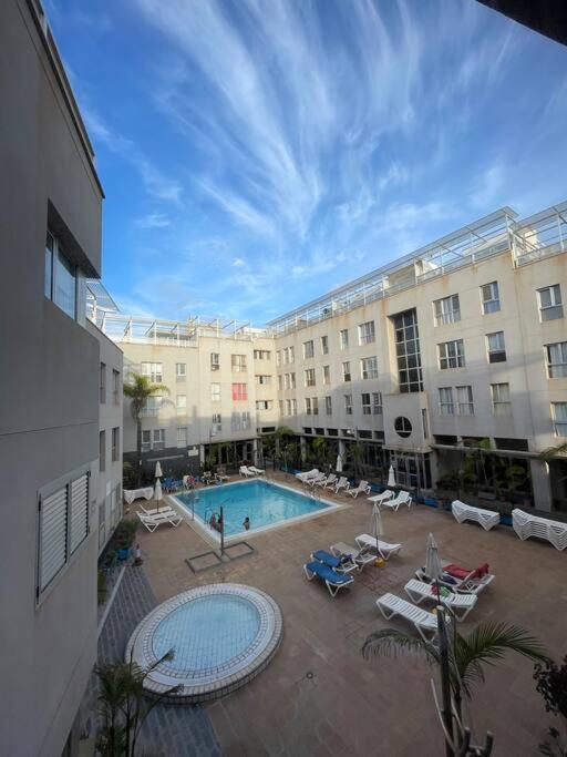 Precioso Apartamento En Residencial Con Piscina Cerca De La Playa Apartment Galdar Bagian luar foto